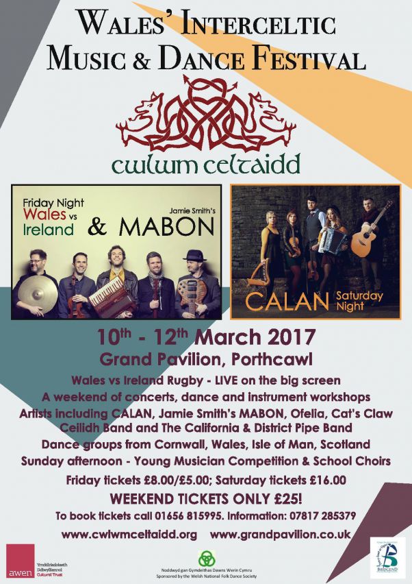 Cwlwm Celtaidd - Wales' Interceltic Music & Dance Festival
