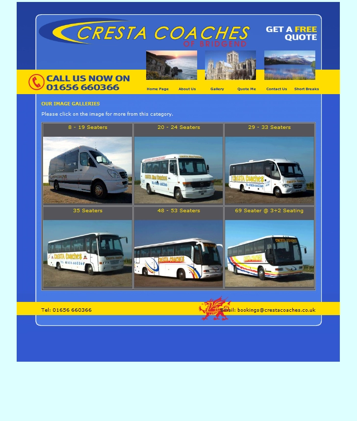 An image from Cresta Coaches Website