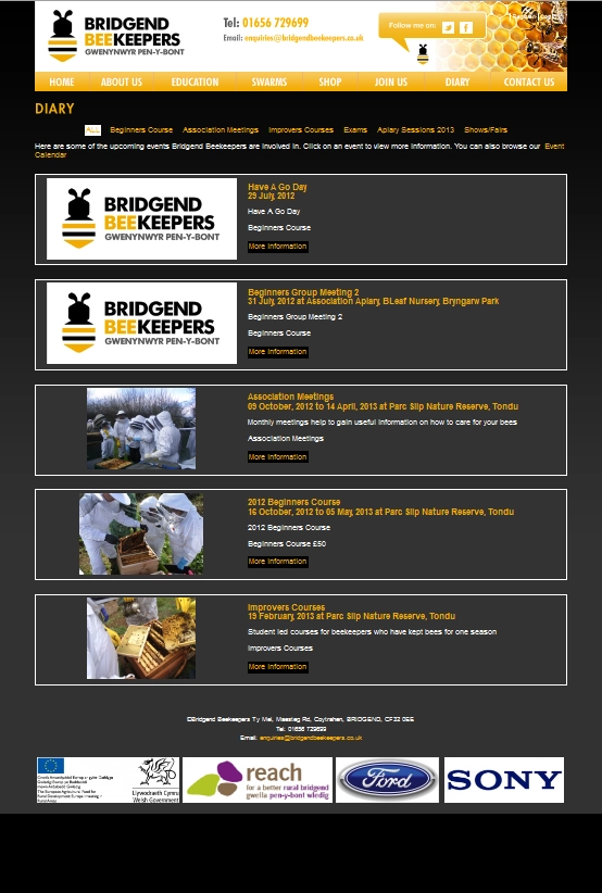 An Image from Bridgend Beekeepers Website