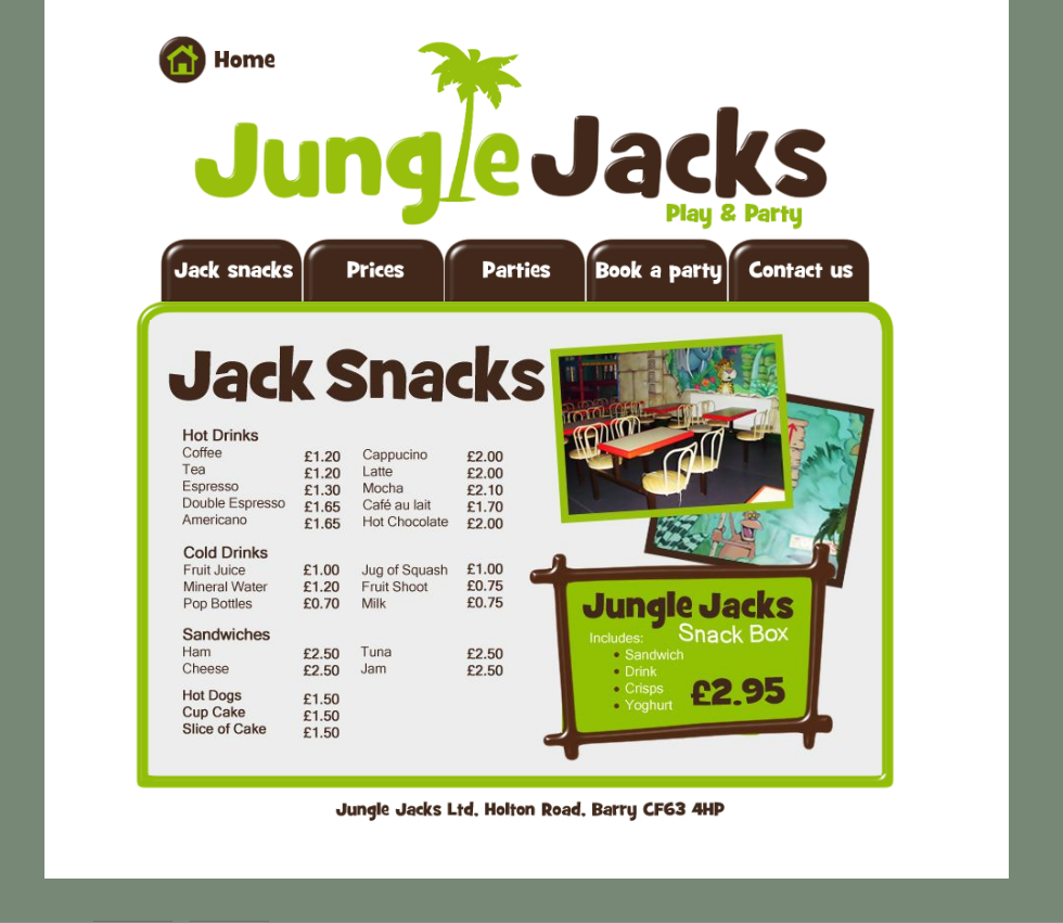 An Image from Jungle Jacks Website