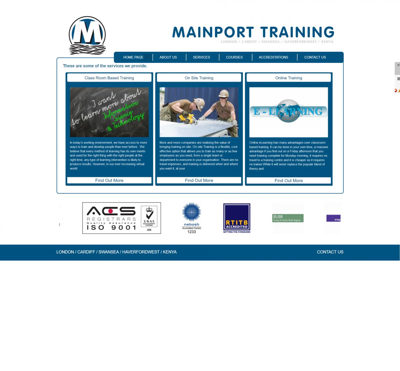 An image from Mainport Training