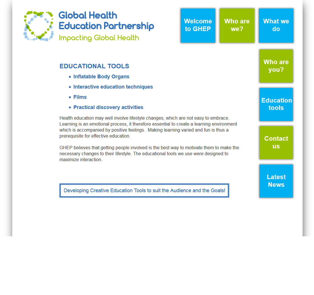 An image from the GHEP website