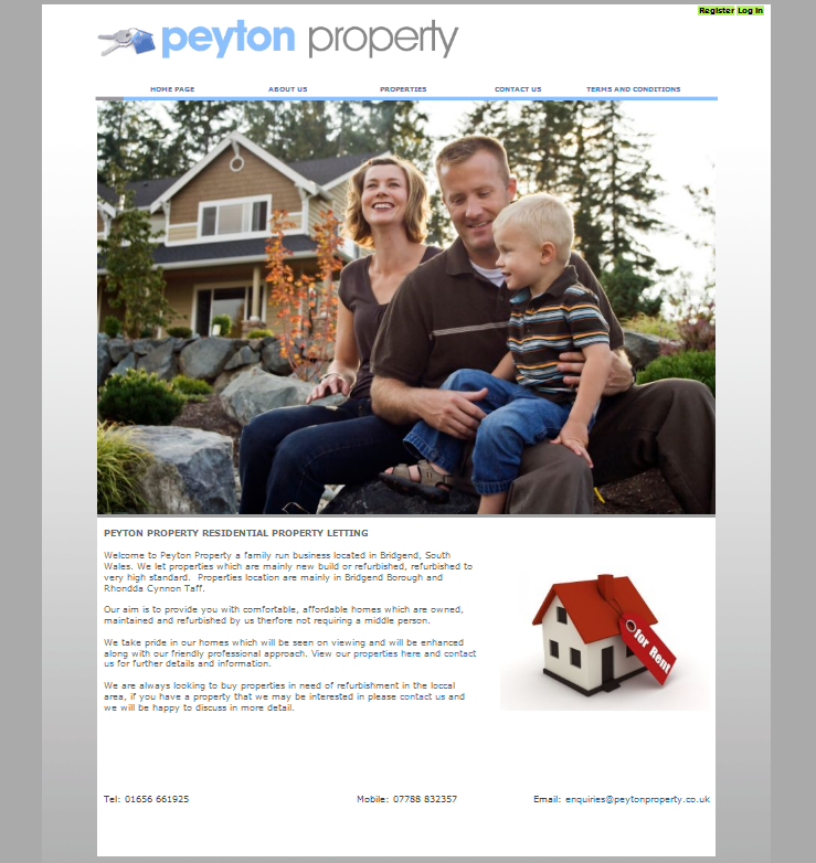 An image from Peyton Property Website