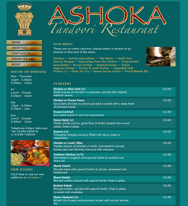 An Image from the Ashoka Bridgend Website