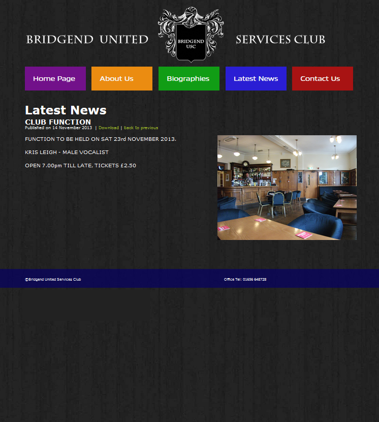 Bridgend United Services Club