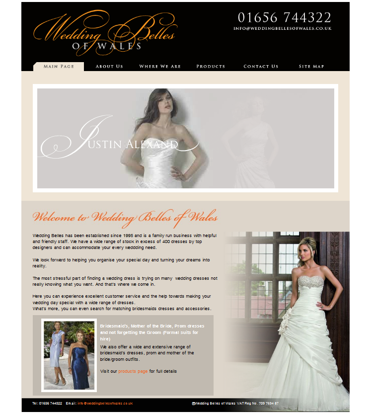 An Image from the Wedding Belles Website