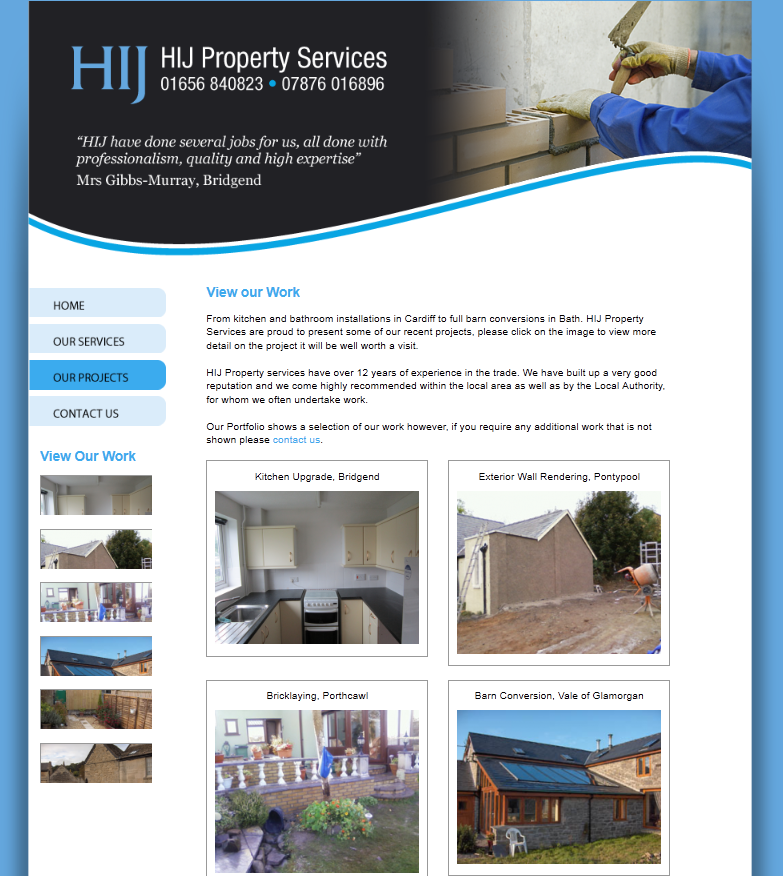 An image from HIJ Property Services Website