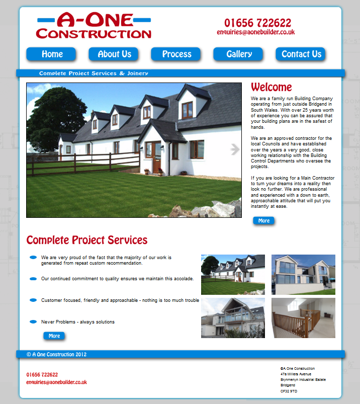 An Image from A One Construction Website