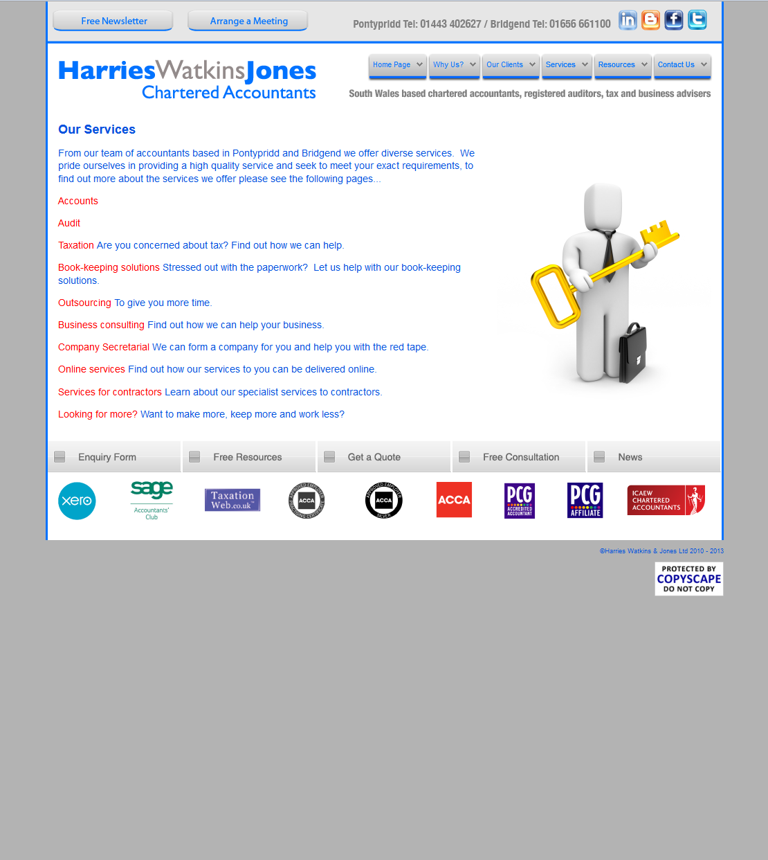 Harries Watkins and Jones Accountants