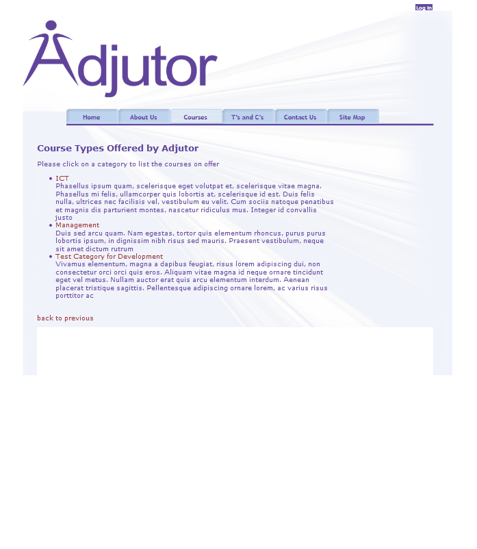 An Image from the Adjutor Website
