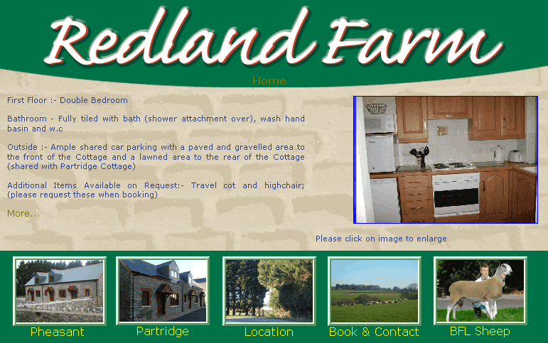 An image from the Redland Farm web site
