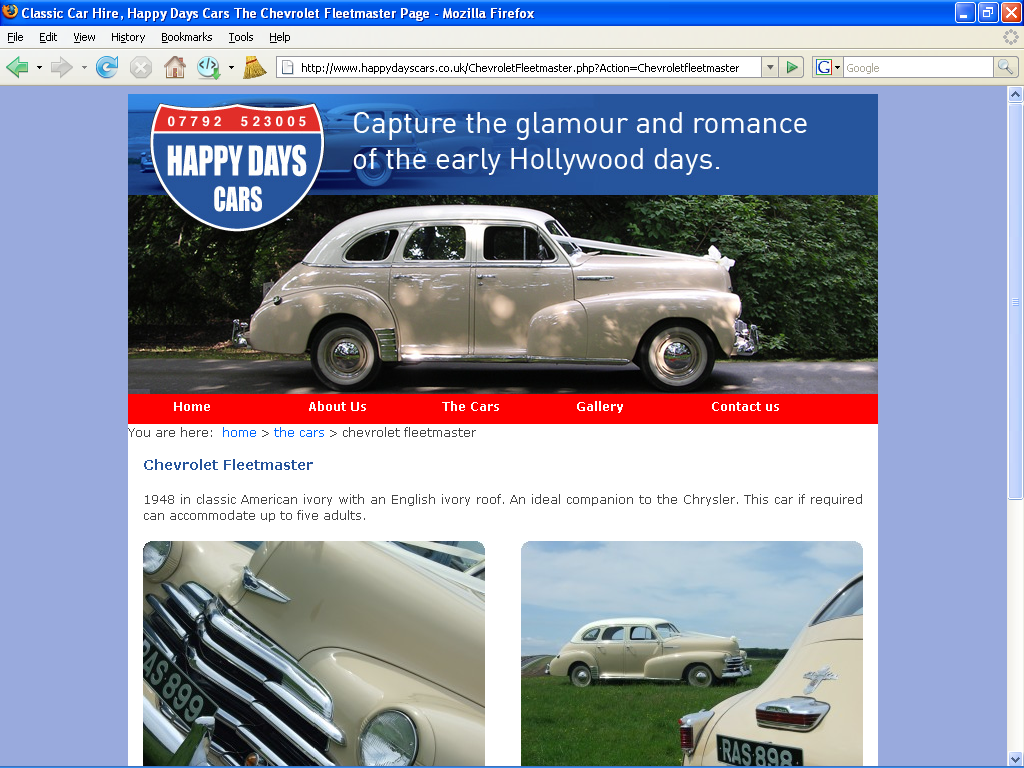 An image from Happy Days Cars