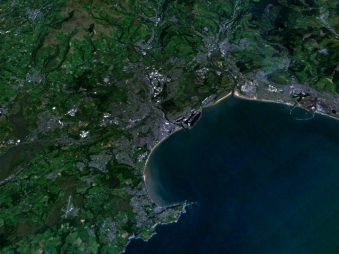 Swansea from Space