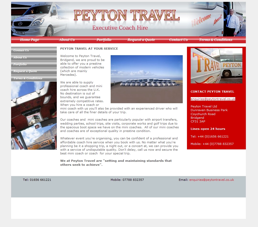 An image from Peyton Travel Website