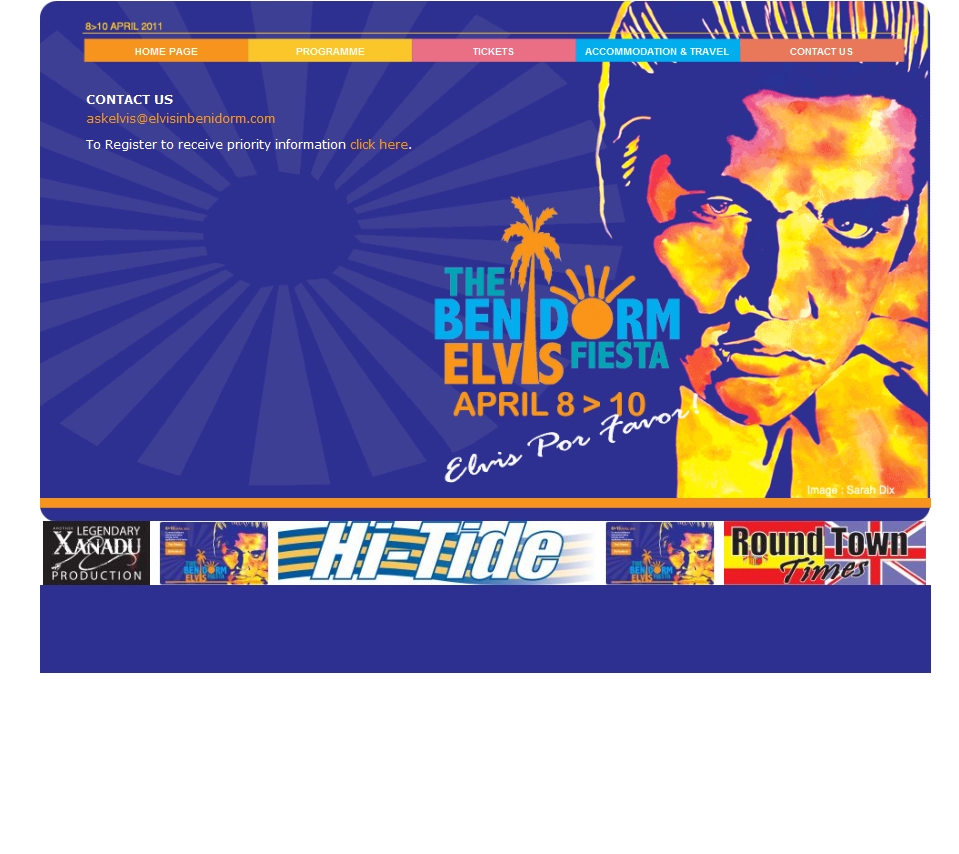 An Image from Elvis in Benidorm Website