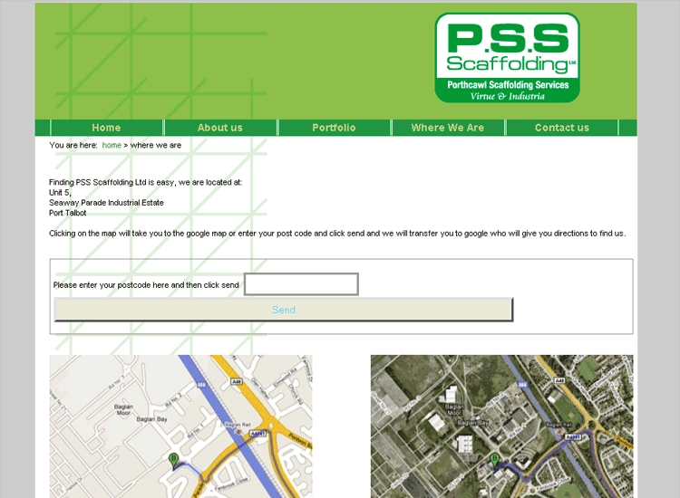 An image from the PSS web site
