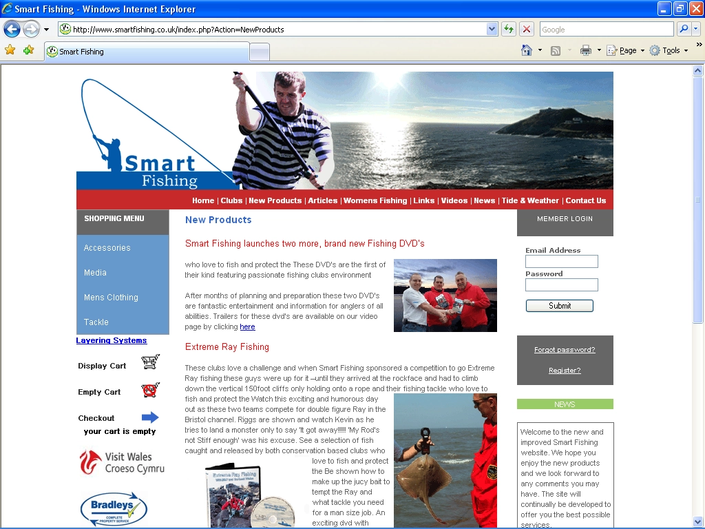 An image from the Smart Fishing Web Site