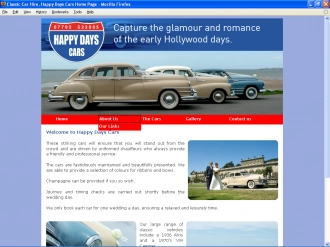 An image from the Happy Days Cars Website